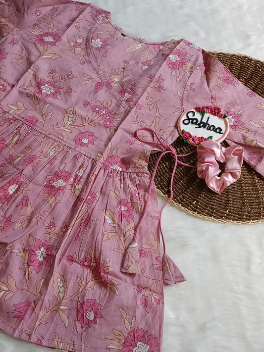 CS - Pink Peplum top