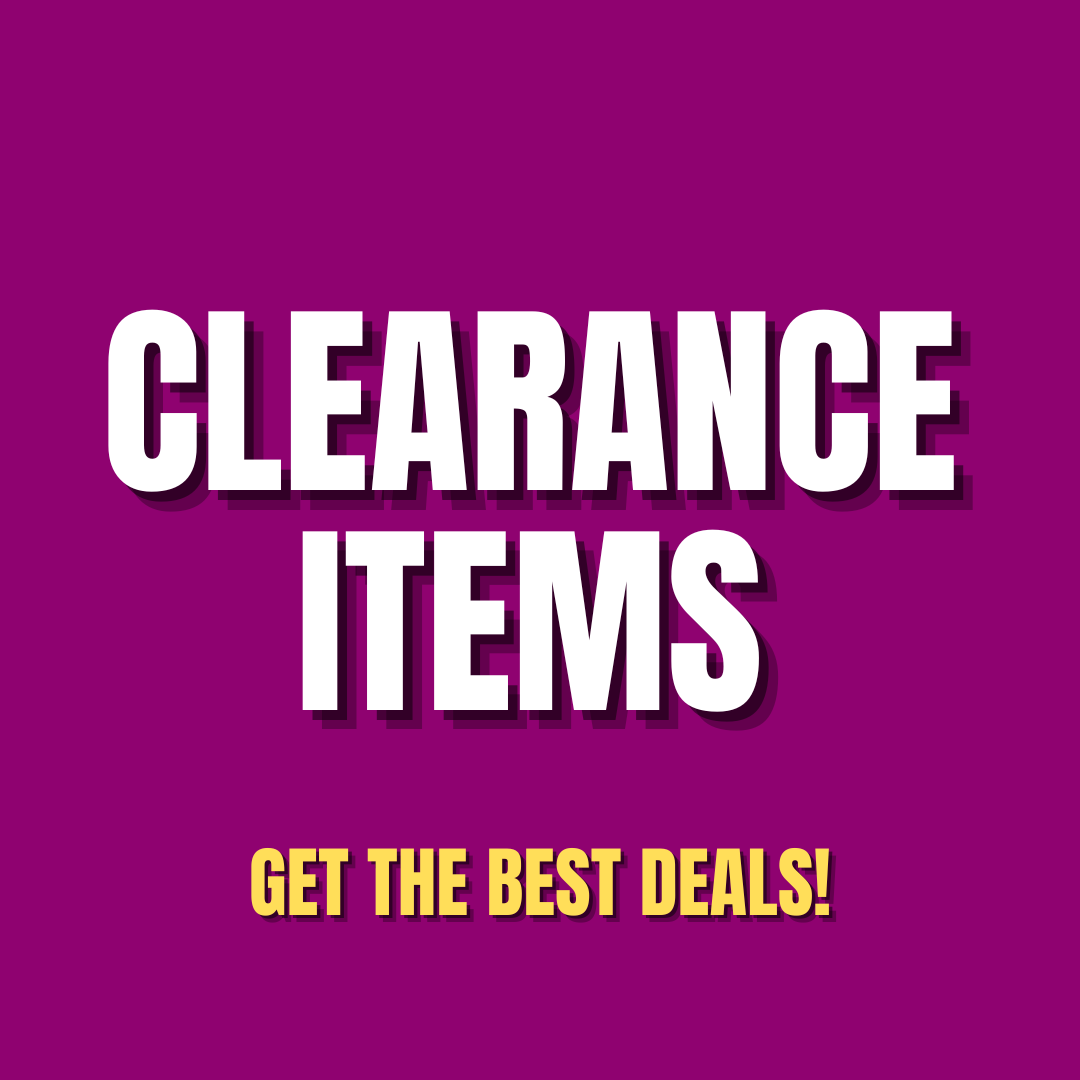 Clearance items