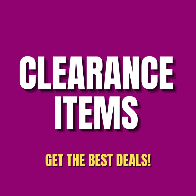 Clearance items