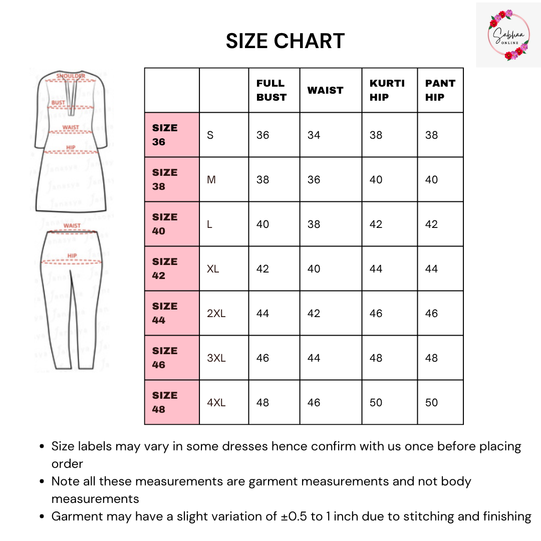 Parvati  - Deep Bottle Green and Orange Cotton kurti 3pc set - LN 28