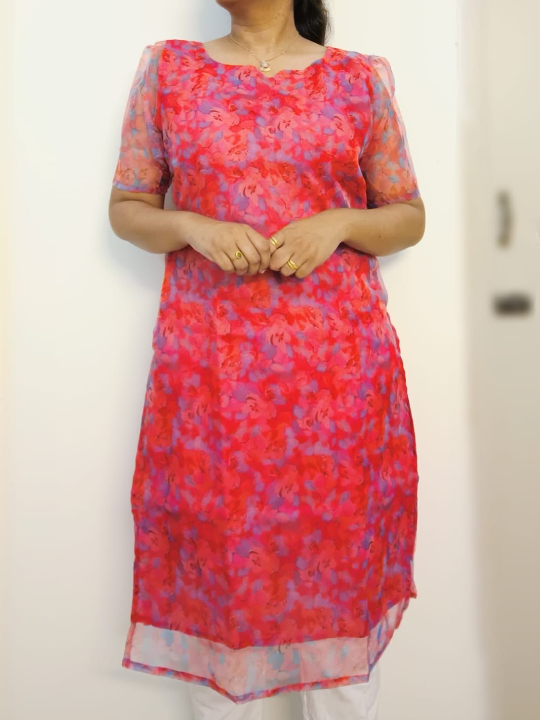 Rani - Organza Kurti with lining
